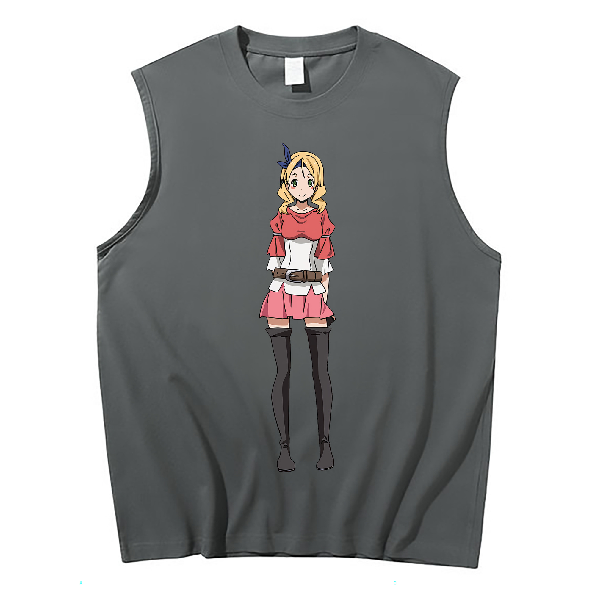 （画像用） 転スラ Regarding Reincarnated to Slime コットン100％タンクトップ（フロントプリント）